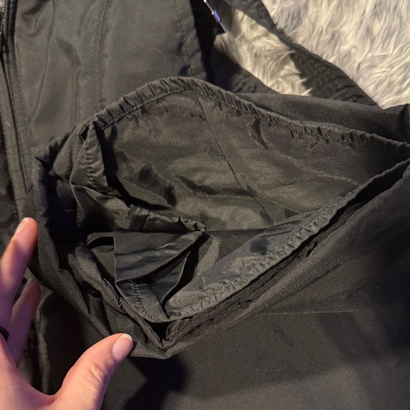 Vintage Women's Black Insulated Snow Bib - Picture 6 of 7